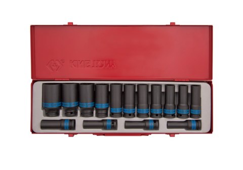 KOMPLET NASADEK UDAROWYCH 1/2 15CZ DŁUGIE 6-KĄT. 10-32MM KING TONY KOMPLET NASADEK UDAROWYCH 1/2 15CZ DŁUGIE 6-KĄT. 10-32MM KING TONY