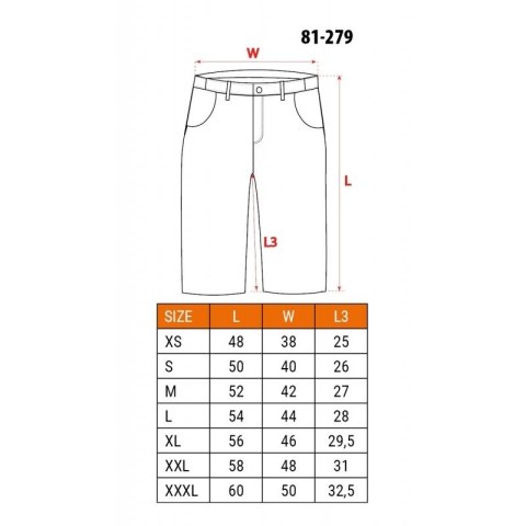 KRÓTKIE SPODENKI DENIM ROZMIAR L NEO