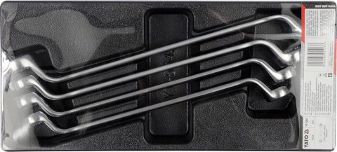 WKŁAD DO SZUFLADY KLUCZE OCZKOWE ODGIĘTE 21- 32MM 4 CZĘŚCI YATO WKŁAD DO SZUFLADY KLUCZE OCZKOWE ODGIĘTE 21- 32MM 4 CZĘŚCI YATO