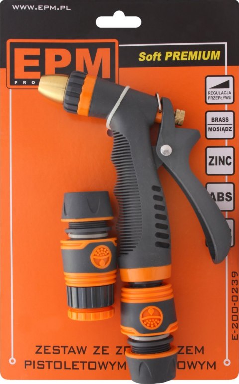 ZRASZACZ PISTOLET +3 ZŁĄCZKI TPR EPM ZRASZACZ PISTOLET +3 ZŁĄCZKI TPR EPM