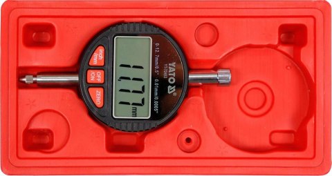 CZUJNIK ZEGAROWY ELEKTRONICZNY 0-12,7MM YATO CZUJNIK ZEGAROWY ELEKTRONICZNY 0-12,7MM YATO