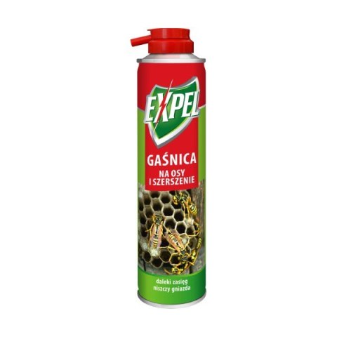 GAŚNICA - SPRAY NA OSY I SZERSZENIE EXPEL 300ML BROS GAŚNICA - SPRAY NA OSY I SZERSZENIE EXPEL 300ML BROS