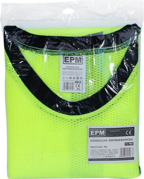 KOSZULKA ODBLASKOWA ŻÓŁTA T-3 PRO L EPM KOSZULKA ODBLASKOWA ŻÓŁTA T-3 PRO L EPM