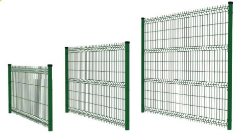 PANEL OGRODZENIOWY 2500*1530MM 3W/H*4MM ZIELONY 6005 UN PANEL OGRODZENIOWY 2500*1530MM 3W/H*4MM ZIELONY 6005 UN