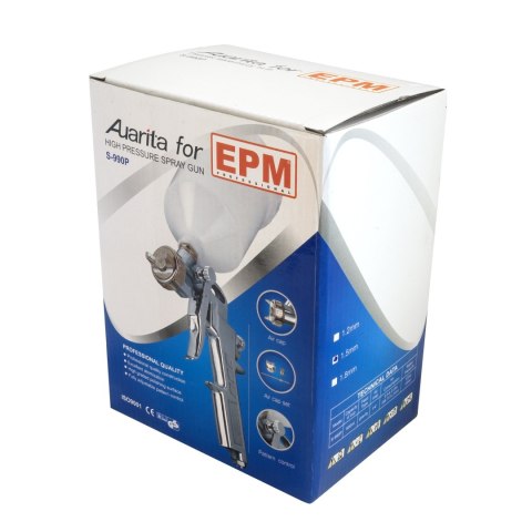 PISTOLET LAKIERNICZY H.P. AURITA S-990P 600ML 1.5 EPM PISTOLET LAKIERNICZY H.P. AURITA S-990P 600ML 1.5 EPM