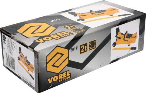 PODNOŚNIK HYDRAULICZNY ŻABA 2T VOREL PODNOŚNIK HYDRAULICZNY ŻABA 2T VOREL
