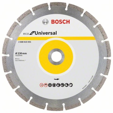 TARCZA DIAMENTOWA BUDOWLANA ECO SEGMENTOWA 230MM BOSCH TARCZA DIAMENTOWA BUDOWLANA ECO SEGMENTOWA 230MM BOSCH