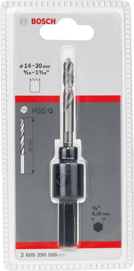 UCHWYT 1/4'' DO OTWORNIC 14-30MM BOSCH UCHWYT 1/4'' DO OTWORNIC 14-30MM BOSCH
