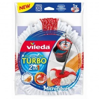 VILEDA ZAPAS DO MOPA EASY 2W1 WRING&CLEAN TURBO VILEDA VILEDA ZAPAS DO MOPA EASY 2W1 WRING&CLEAN TURBO VILEDA