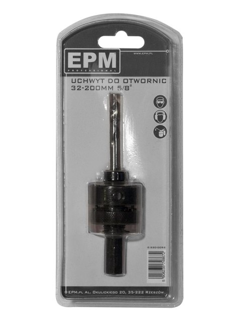 ADAPTER DO OTWORNICY BI-MET UCHWYT 5/8' DO OTWORNIC 32-200MM EPM ADAPTER DO OTWORNICY BI-MET UCHWYT 5/8' DO OTWORNIC 32-200MM EPM