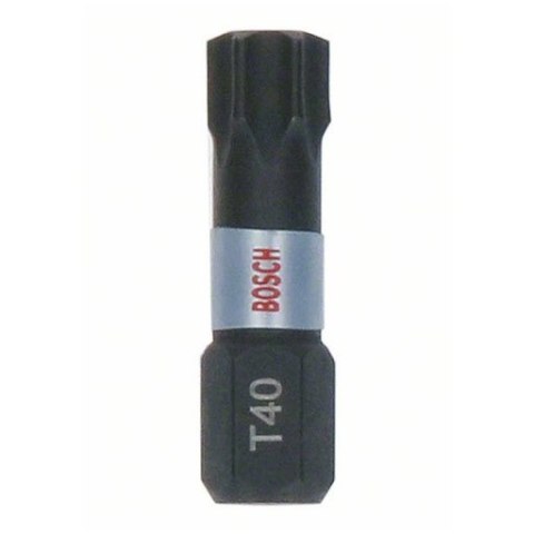 BIT, GROT, KOŃCÓWKA T40 25MM IMP 25PCS BOSCH BIT, GROT, KOŃCÓWKA T40 25MM IMP 25PCS BOSCH