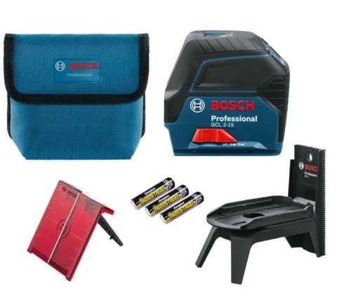LASER KRZYŻOWY GCL 2-15+RM1 BOX BOSCH LASER KRZYŻOWY GCL 2-15+RM1 BOX BOSCH