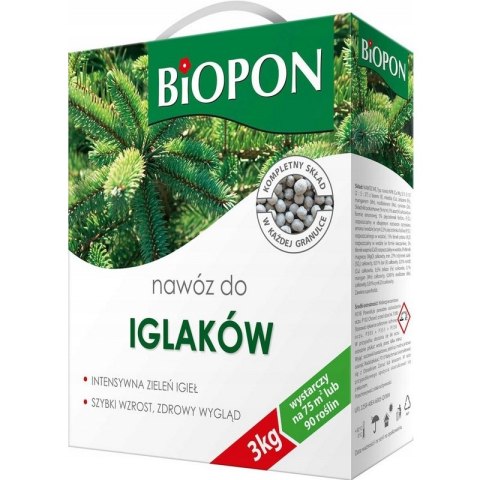 NAWÓZ - DO . IGLAKÓW 3 KG BIOPON NAWÓZ - DO . IGLAKÓW 3 KG BIOPON