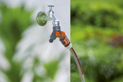 OGS - ZAWÓR PODWÓJNY Z GWINTEM 1' I ADAPTEREM 3/4' GARDENA OGS - ZAWÓR PODWÓJNY Z GWINTEM 1' I ADAPTEREM 3/4' GARDENA