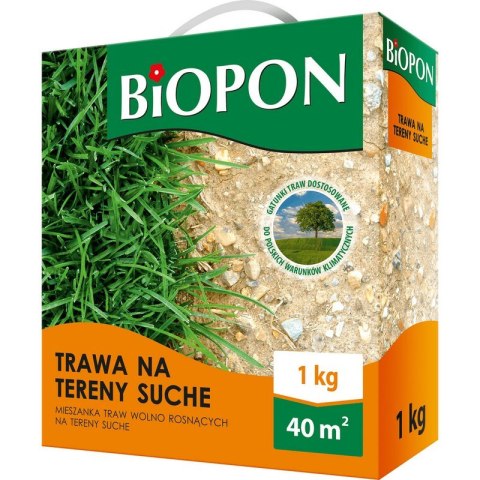 TRAWA NA TERENY SUCHE 1 KG BIOPON TRAWA NA TERENY SUCHE 1 KG BIOPON