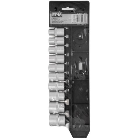 ZESTAW KLUCZY NASADOWYCH 1/2'' 12 CZĘŚCI EPM ZESTAW KLUCZY NASADOWYCH 1/2'' 12 CZĘŚCI EPM