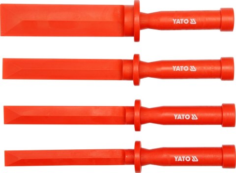 ZESTAW SKROBAKÓW PLASTIKOWYCH 4CZ YATO ZESTAW SKROBAKÓW PLASTIKOWYCH 4CZ YATO