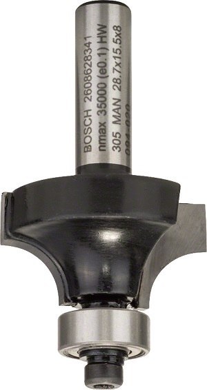 FREZ DO ZAOKRĄGLEŃ Z ŁOŻYSKIEM 8*28.7*53MM BOSCH FREZ DO ZAOKRĄGLEŃ Z ŁOŻYSKIEM 8*28.7*53MM BOSCH