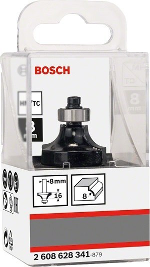FREZ DO ZAOKRĄGLEŃ Z ŁOŻYSKIEM 8*28.7*53MM BOSCH FREZ DO ZAOKRĄGLEŃ Z ŁOŻYSKIEM 8*28.7*53MM BOSCH