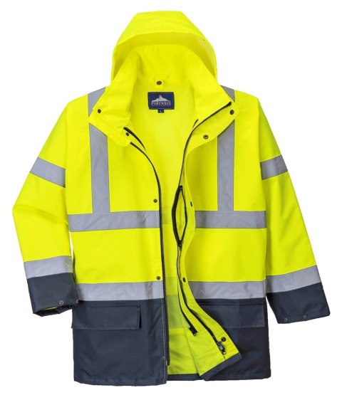KURTKA OSTRZEGAWCZA OCIEPLANA S766YNR HI-VIS 5W1 XXL PORTWEST KURTKA OSTRZEGAWCZA OCIEPLANA S766YNR HI-VIS 5W1 XXL PORTWEST