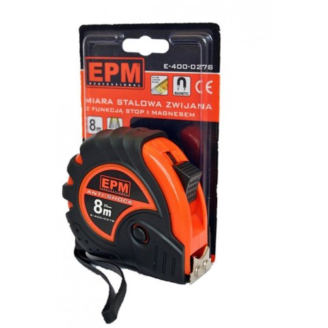 MIARA ZWIJANA ANTI-SHOCK 8M*25MM EPM MIARA ZWIJANA ANTI-SHOCK 8M*25MM EPM