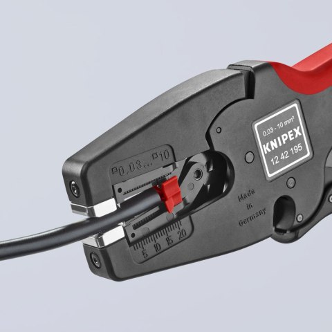 SZCZYPCE AUTOMATYCZNE DO ŚCIĄGANIA IZOLACJI MULTISTRIP 10 KNIPEX SZCZYPCE AUTOMATYCZNE DO ŚCIĄGANIA IZOLACJI MULTISTRIP 10 KNIPEX