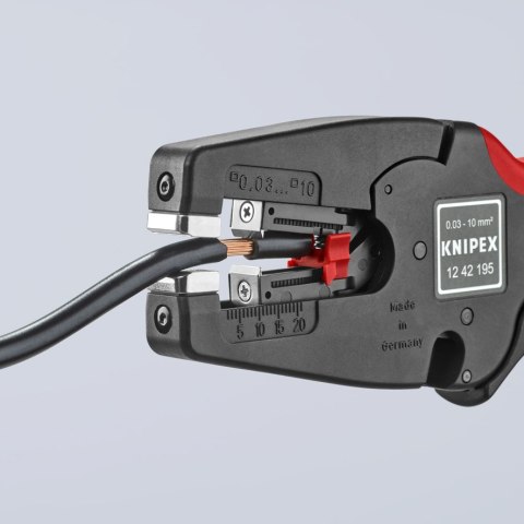 SZCZYPCE AUTOMATYCZNE DO ŚCIĄGANIA IZOLACJI MULTISTRIP 10 KNIPEX SZCZYPCE AUTOMATYCZNE DO ŚCIĄGANIA IZOLACJI MULTISTRIP 10 KNIPEX