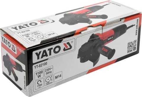 SZLIFIERKA KĄTOWA 125MM 1100W YATO SZLIFIERKA KĄTOWA 125MM 1100W YATO