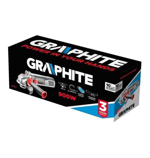 SZLIFIERKA KĄTOWA 125MM 900W GRAPHITE SZLIFIERKA KĄTOWA 125MM 900W GRAPHITE