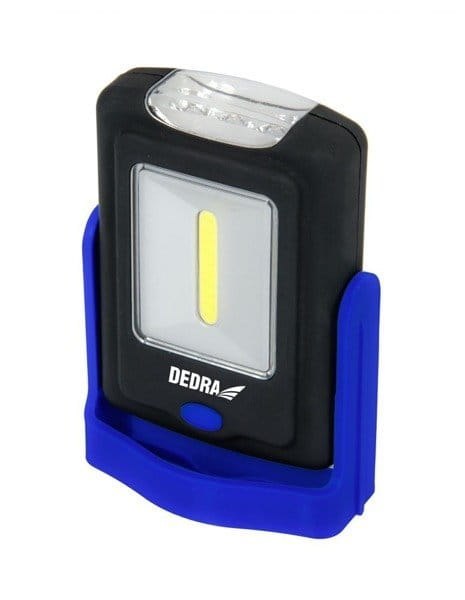 LATARKA 1W COB LED+3LED PROSTOKĄTNA Z PODSTAWĄ, BATERIĄ DEDRA LATARKA 1W COB LED+3LED PROSTOKĄTNA Z PODSTAWĄ, BATERIĄ DEDRA