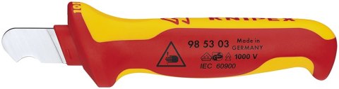 NÓŻ DO ŚCIĄGANIA IZOLACJI 170MM KNIPEX NÓŻ DO ŚCIĄGANIA IZOLACJI 170MM KNIPEX