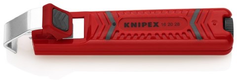 PRZYRZĄD DO ŚCIĄGANIA ZEWNĘTRZNEJ IZOLACJI 8.0-28.0MM 130MM KNIPEX PRZYRZĄD DO ŚCIĄGANIA ZEWNĘTRZNEJ IZOLACJI 8.0-28.0MM 130MM KNIPEX