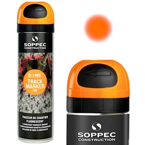 SOPPEC SPRAY GEODEZYJNY TRACK MARKER POMARAŃCZOWY 500ML SOPPEC SOPPEC SPRAY GEODEZYJNY TRACK MARKER POMARAŃCZOWY 500ML SOPPEC