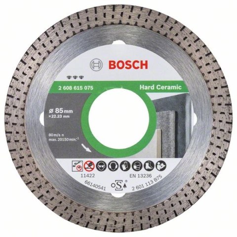 TARCZA DIAMENTOWA B4HC 85*22MM BOSCH TARCZA DIAMENTOWA B4HC 85*22MM BOSCH