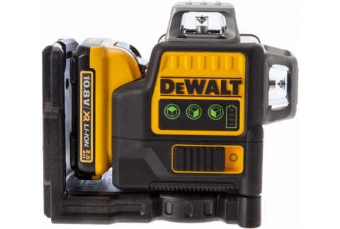 LASER LINIOWY 3-PŁASZCZYZNOWY 10,8V 2,0AH ZIELONA WIĄZKA DEWALT LASER LINIOWY 3-PŁASZCZYZNOWY 10,8V 2,0AH ZIELONA WIĄZKA DEWALT