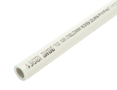 RURA PP-R STABI GF 4M, PN20, 25 MM - SZT. DIAMOND RURA PP-R STABI GF 4M, PN20, 25 MM - SZT. DIAMOND