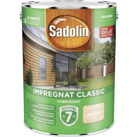 SADOLIN CLASSIC HYBRYDOWY 7 LAT BEZBARWNY 4.5L SADOLIN SADOLIN CLASSIC HYBRYDOWY 7 LAT BEZBARWNY 4.5L SADOLIN
