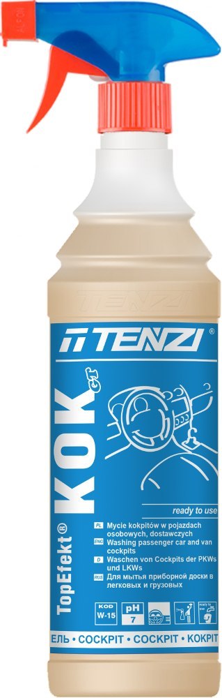 ŚRODEK DO PIELĘGNACJI KOKPITÓW TOPEFEKT KOK GT 0.6L TENZI ŚRODEK DO PIELĘGNACJI KOKPITÓW TOPEFEKT KOK GT 0.6L TENZI