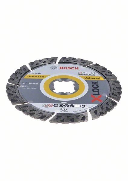 TARCZA DIAMENTOWA UNIWERSAL 125*2.2 X-LOCK BOSCH TARCZA DIAMENTOWA UNIWERSAL 125*2.2 X-LOCK BOSCH