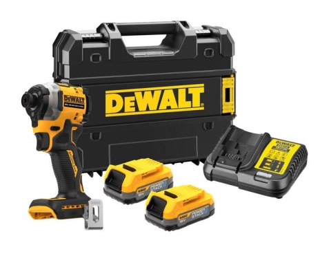 ZAKRĘTARKA UDAROWA AKUMULATOROWA 1/4' 18V XR 2*1.7AH DEWALT ZAKRĘTARKA UDAROWA AKUMULATOROWA 1/4' 18V XR 2*1.7AH DEWALT