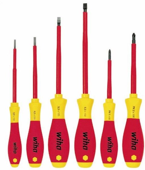 ZESTAW WKRĘTAKÓW SOFTFINISH ELECTRIC PŁASKI 6 CZĘŚCI WIHA ZESTAW WKRĘTAKÓW SOFTFINISH ELECTRIC PŁASKI 6 CZĘŚCI WIHA